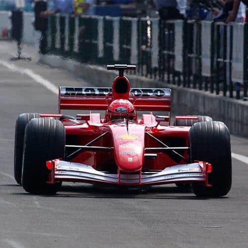 Michael Schumacher Formula 1 Ferrari car sells for record-breaking 7.5 million Dollars