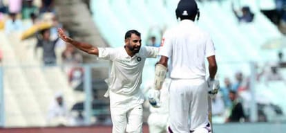 niroshan dickwella wrong conduct irritrates virat kohli-shami at kolkata test      