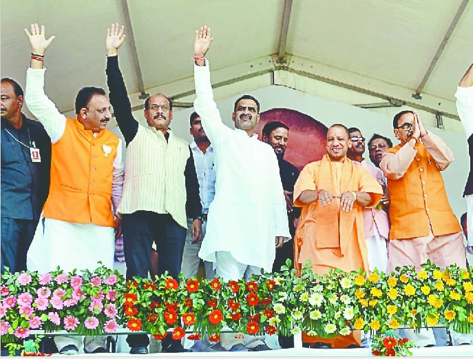Yogi Adityanath in Muzaffarnagar - 1