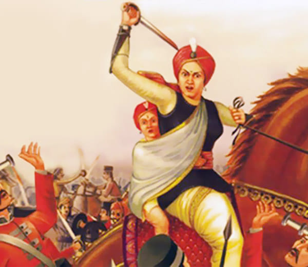 Rani lakshmi bai birthday today she born in varanasi