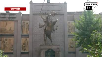 Ahead of Rani Laxmi Bai's birth anniversary, birth memorial lies in shambles