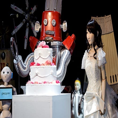 Two robots have tied the knot in Japan, first wedding of its kind in the world