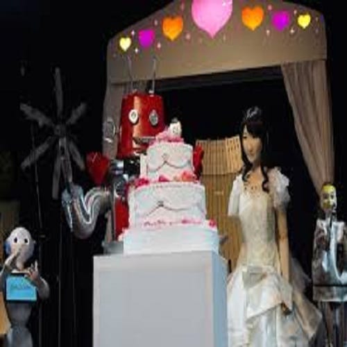 Two robots have tied the knot in Japan, first wedding of its kind in the world