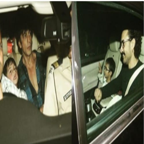 Abhishek and Aishwarya blessed Aaradhya at her perfect birthday party, Shahrukh and Abram had fun