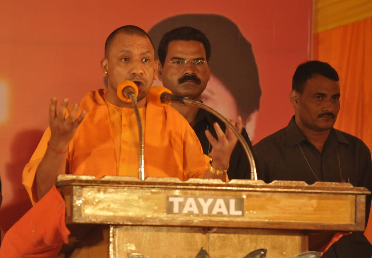 yogi adityanath campaign for BJP mayor candidate sanukta bhatiya.