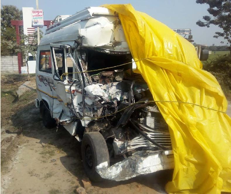बस-ट्रक में भिड़ंत में हिमाचल के युवक की मौत