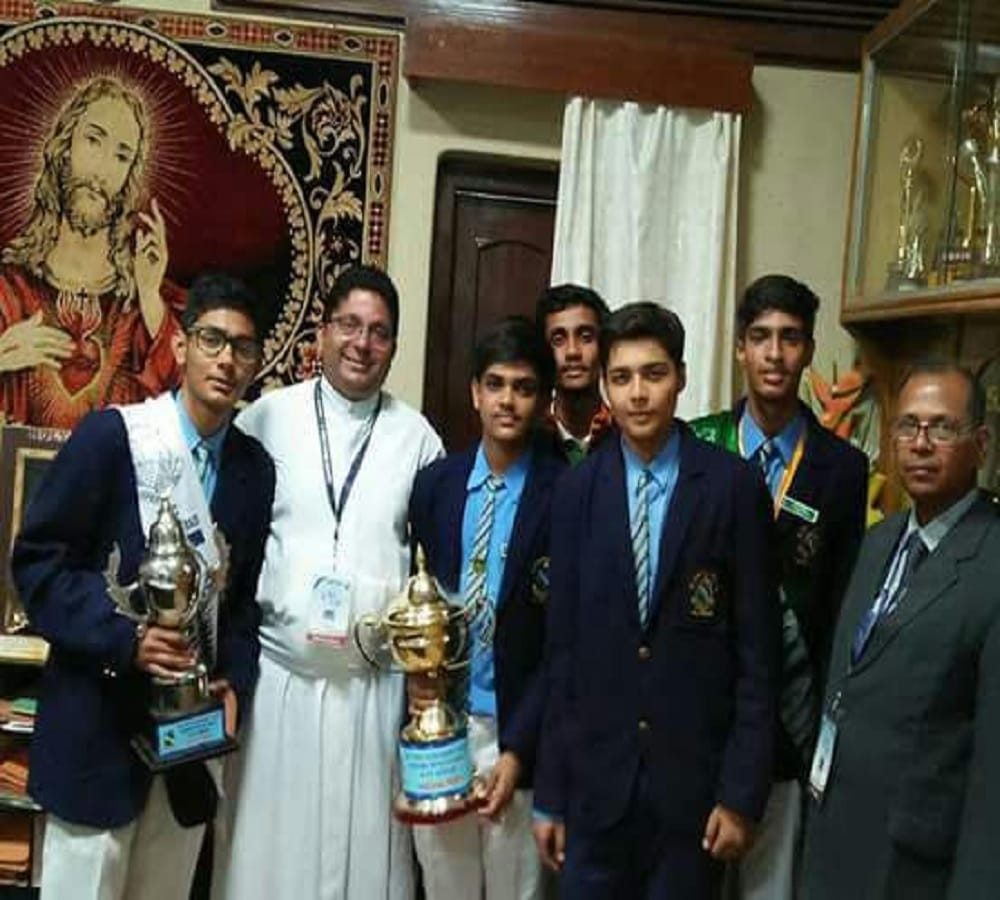 sports day of St. Joseph College in Allahabad Governor Keshari Nath Tripathi was chief guest
