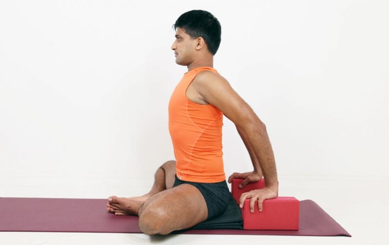 for better blood circulation and strong muscles try konasana