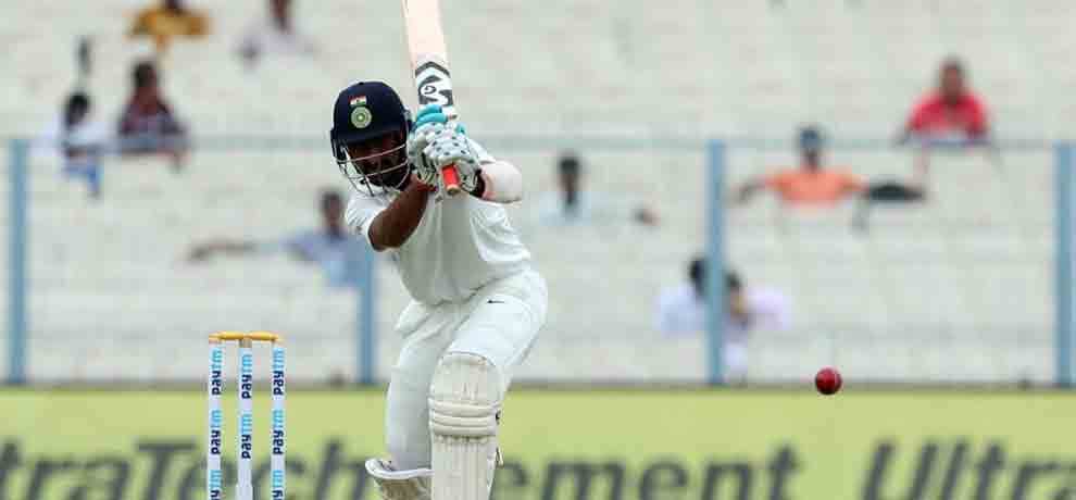 Cheteshwar Pujara becomes third Indian to bat on all five days of Test match