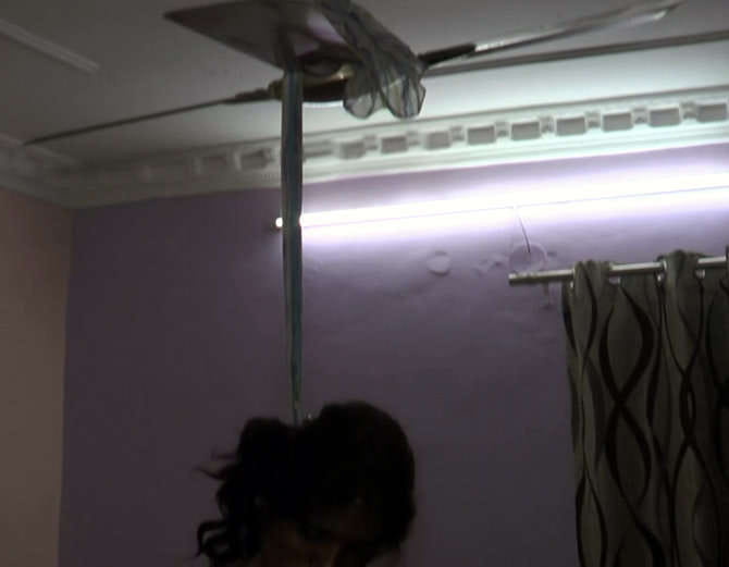 Bride hanged on a trap in Mursan