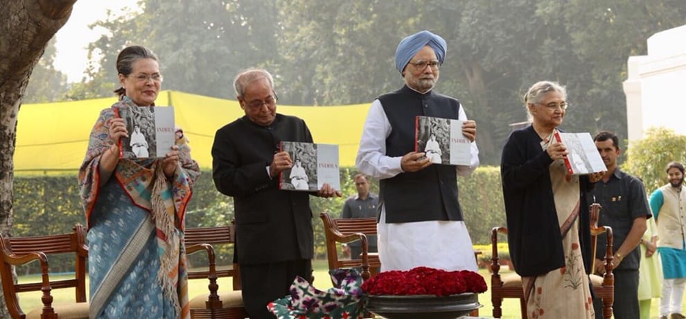 Indira gandhi birth centenary congress attacks BJP for not celebrating it