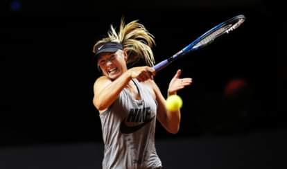 injured maria Sharapova out from Dubai tennis tournament