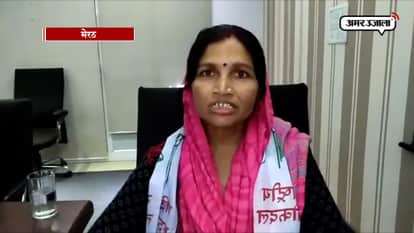 AN INTERVIEW OF RLD MAYOR CANDIDATE IN MEERUT