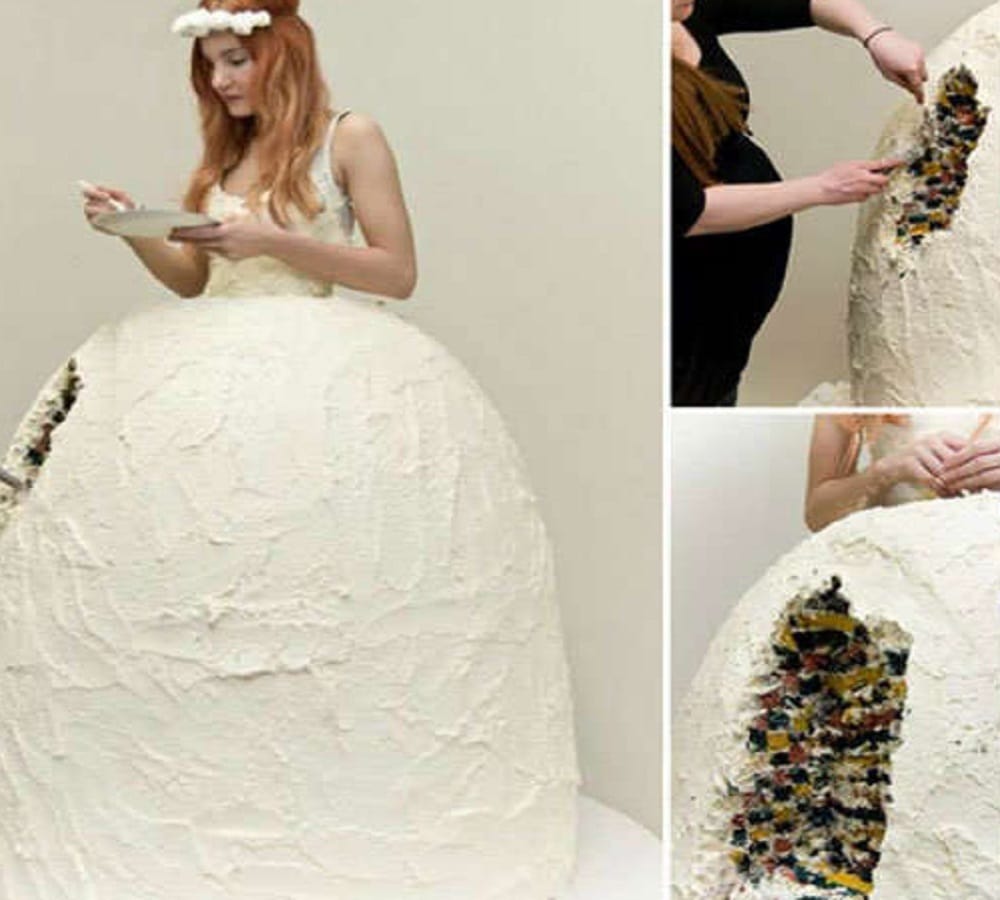most weird dress of brides in marriage