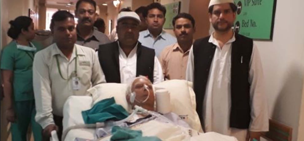 ND Tiwari serious in delhi max hospital