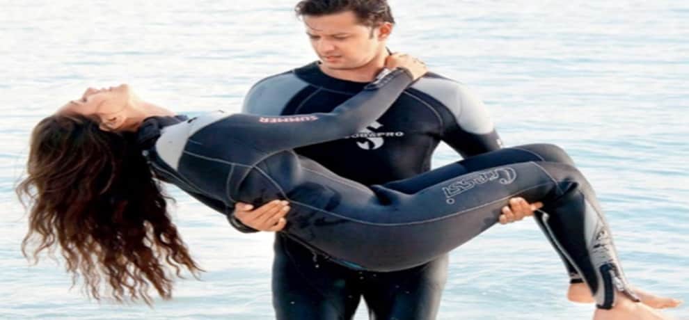 Gold starer Nikita Dutta chokes due to hydrophobia during a shoot in Mauritius