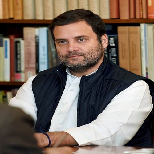 Congress Working Committee meeting at Janpath in New Delhi on Monday
