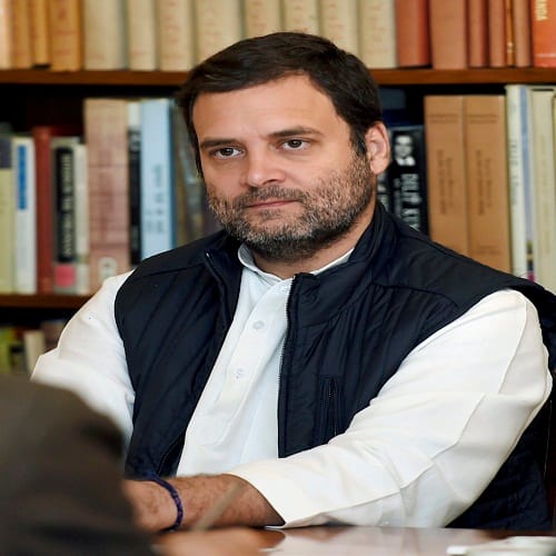 Congress Working Committee meeting at Janpath in New Delhi on Monday