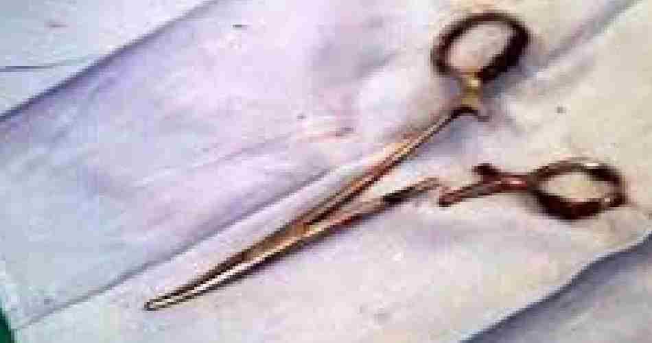 scissor found in stomach during operation at pgi chandigarh