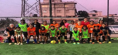 success story of twenty-seven year old British football player Tanvi Hans, who born in delhi