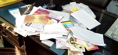 theft in automobile agency in ballabhgarh