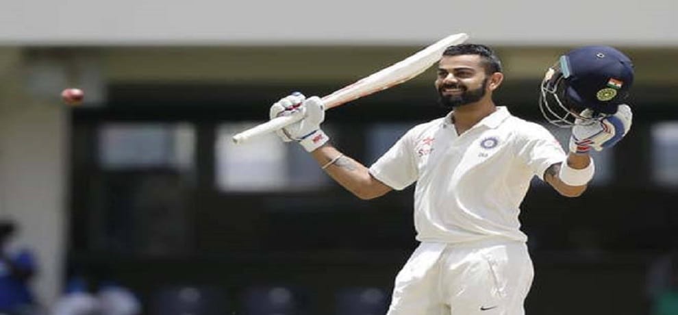 virat kohli hits double century equalising brian lara