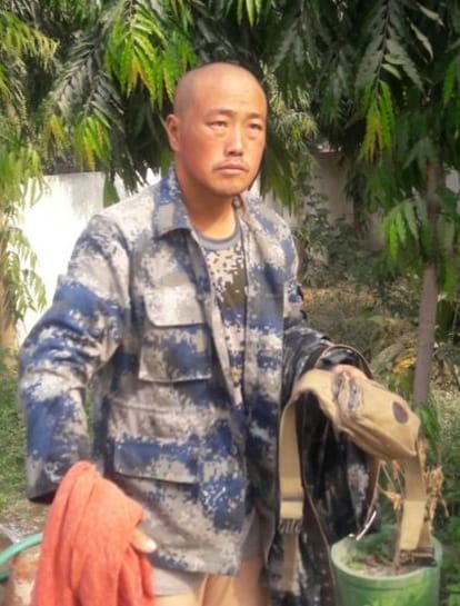Chinese man caught in agra Indian military area