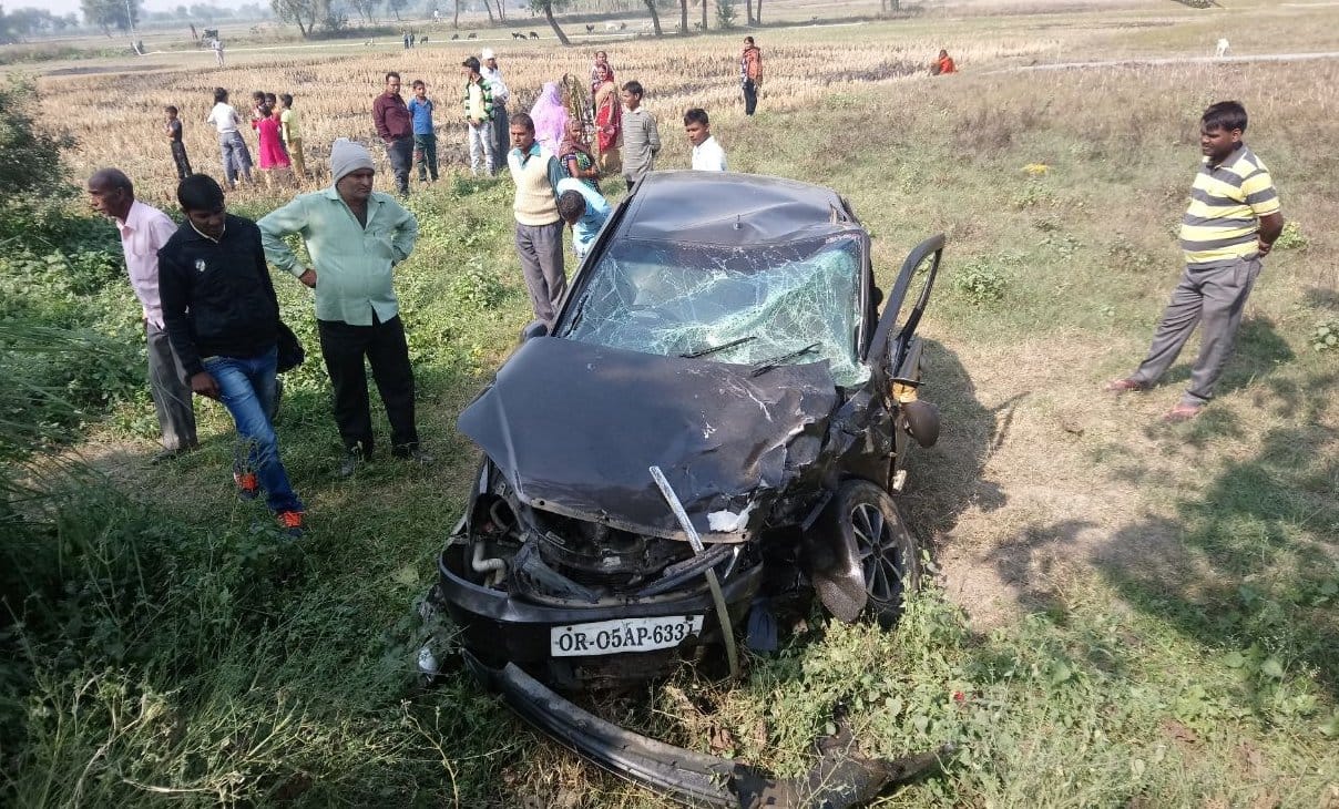 मार्ग दुर्घटना में आठ घायल, तीन की स्थिति गंभीर
