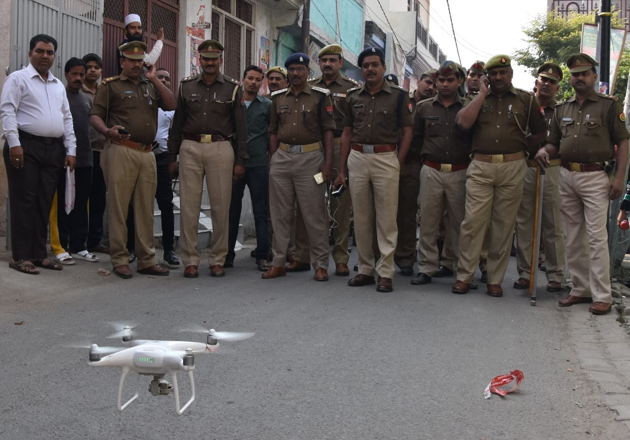 चप्पे-चप्पे पर पुलिस प्रशासन की नजर