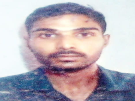 The body of the man found buried below the bike