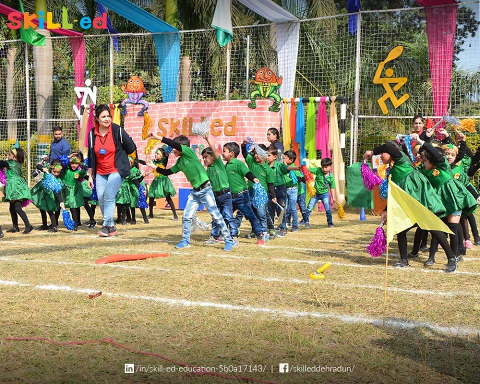 Sports Day of skilled School in Dehradun