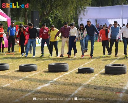 Sports Day of skilled School in Dehradun