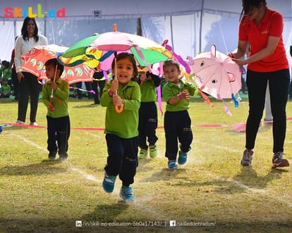 Sports Day of skilled School in Dehradun