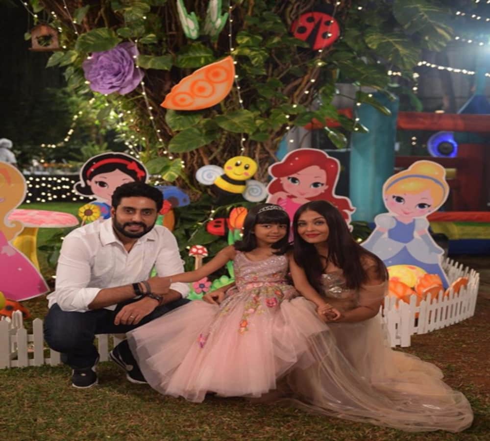 Fairy cake theme on the birthday of aaradhya bachchan