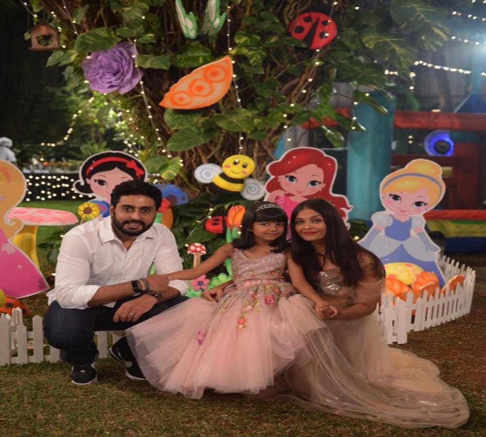 Fairy cake theme on the birthday of aaradhya bachchan