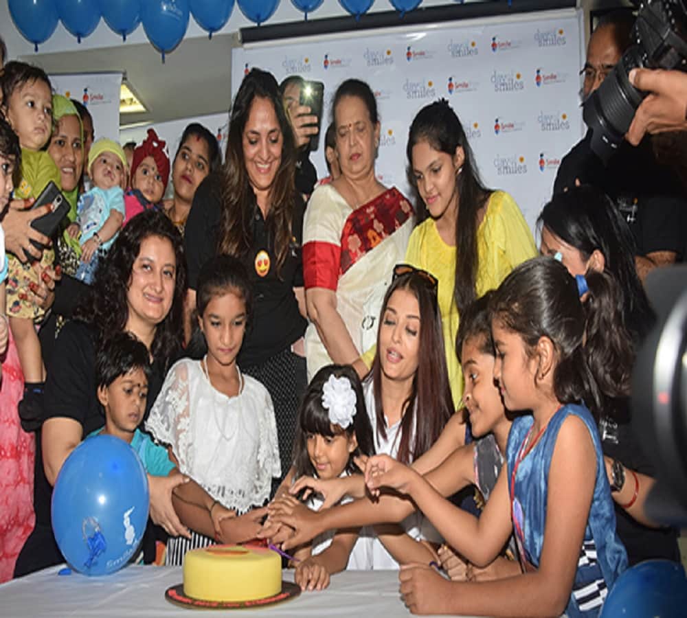 actress Aishwarya Rai Bachchan celebrates her late father birthday with daughter Aaradhya in NGO
