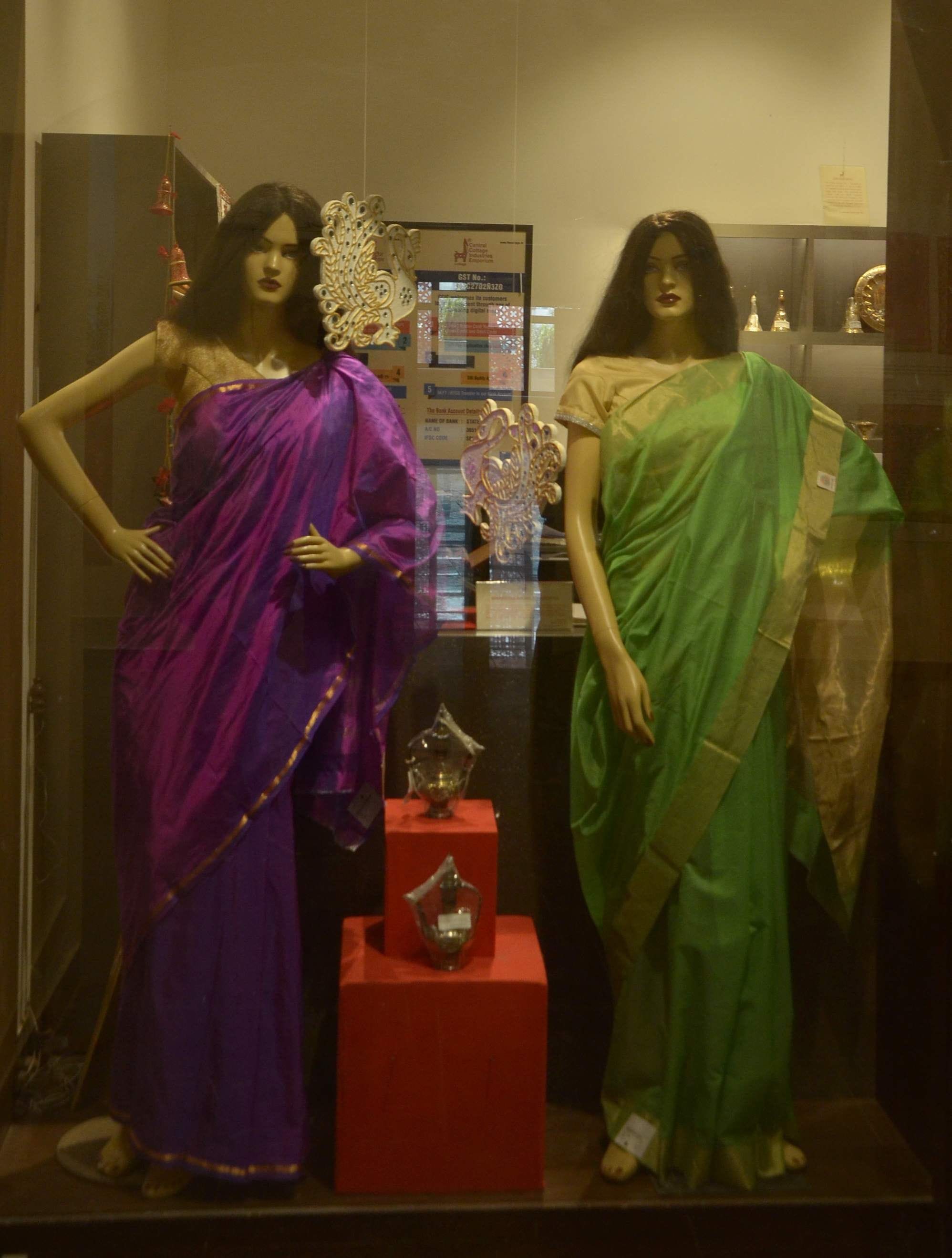 Banarasi sari exhibition in varanasi