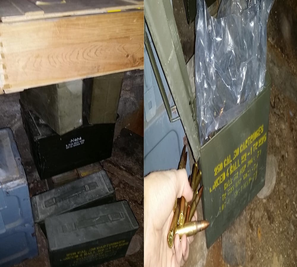 A man found Guns And Money in Secret Safe at his new house
