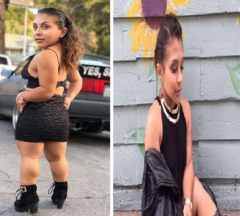 The 3 foot 4 inch Sizzling Model photos being viral on social media