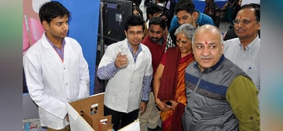 in trade fair manish sisodia reached delhi pavilion and said these things