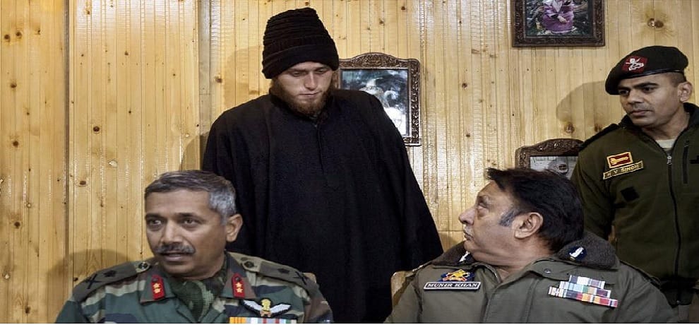 After popular footballer Majid Another Kashmiri youngster returns 