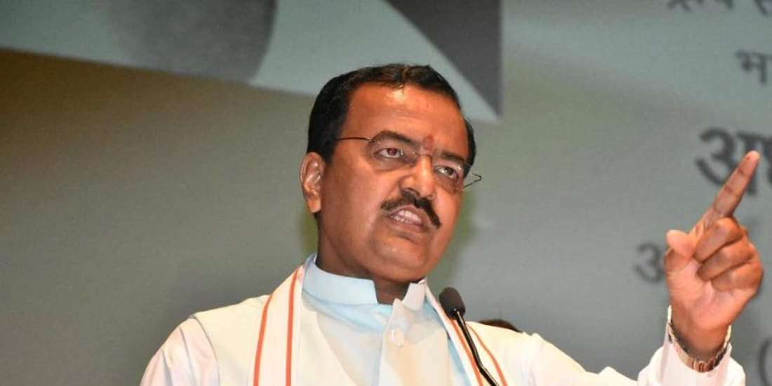 So far SP was distributing society, now to God- Deputy CM