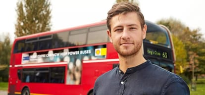 London Buses are Being Powered by Coffee Fuel