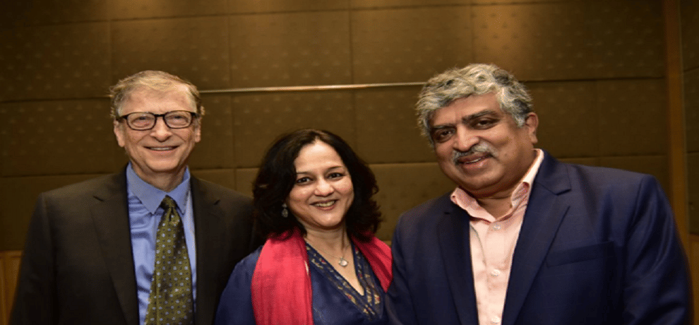 Infosys cofounder nandan Nilekani and Rohini Nilekani have joined The Giving Pledge