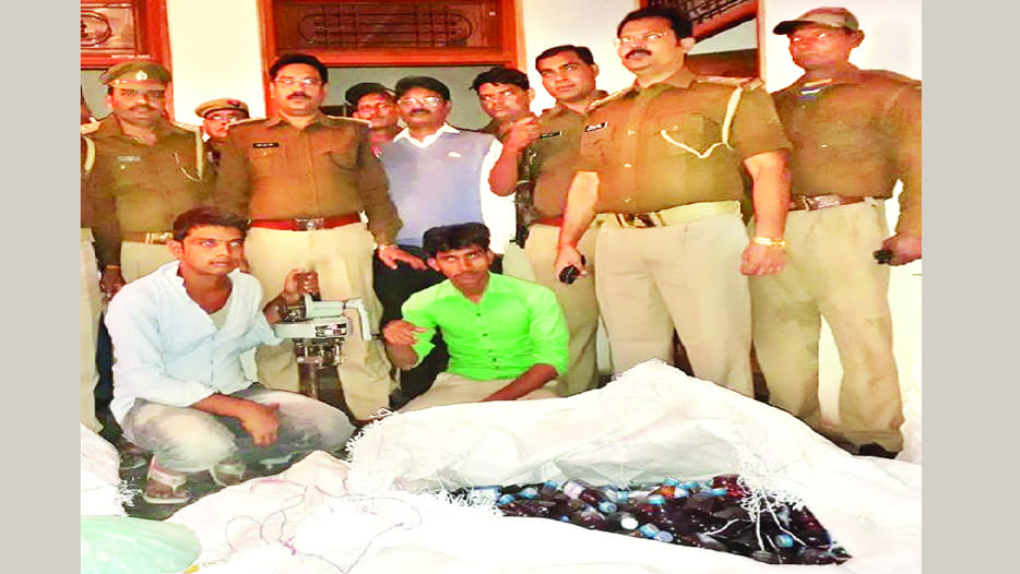 revealed fake liquor factory of samajwadi party leader
