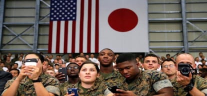  US troops ban alcoholic drinks in Japan