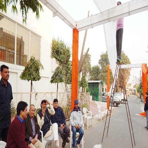 Nupur, the bride decorated with Rajasthani jewelery for Bhuvi, Photos of bhubaneswar house