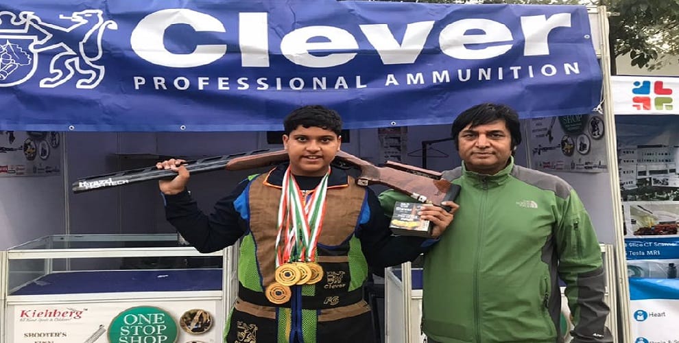 Golden mark of Shardaul in senior, junior category, make a national champion