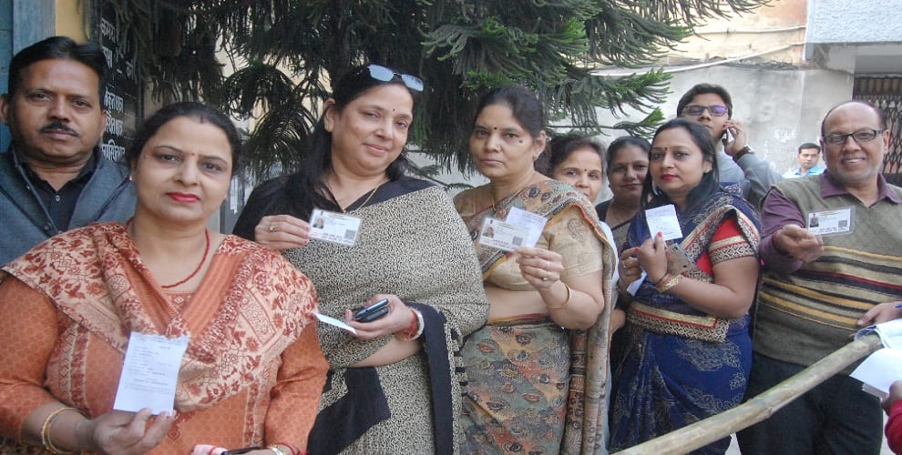 Nikay Chunav 2017 : Know how many percent voting in these three districts of West UP