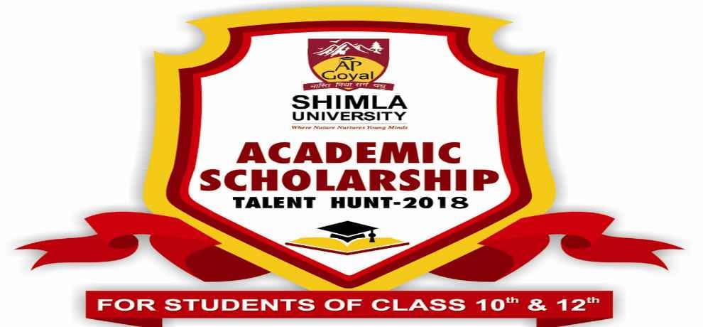 AP Goyal University Talent hunt exam for scholarship